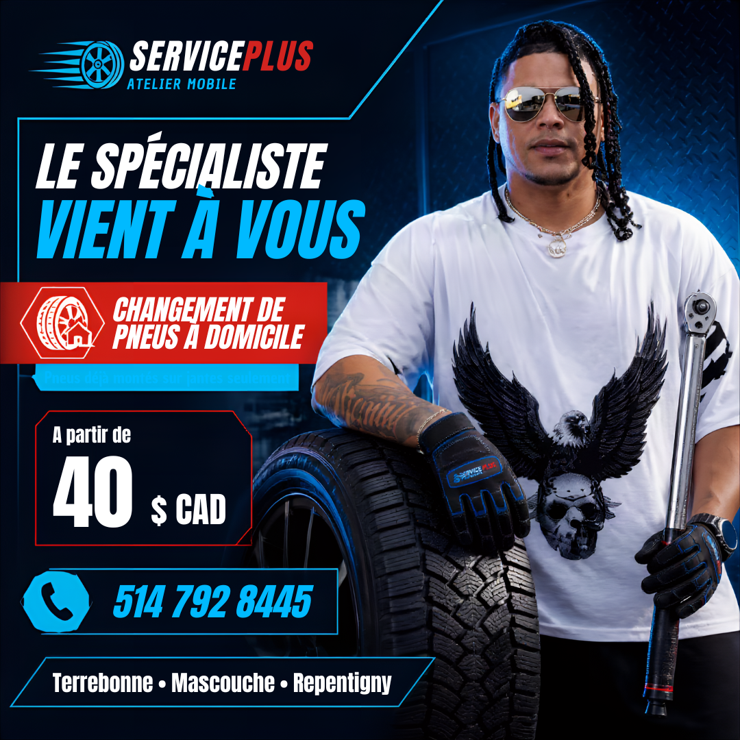Flyer Service Plus à Domicile